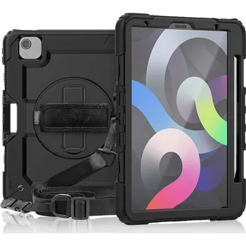 Pouzdro na tablet VSECHNONAMOBIL 54381 SOLID 360 Odolný kryt pro Apple iPad Air 5 (2022) / 4 (2020) černý