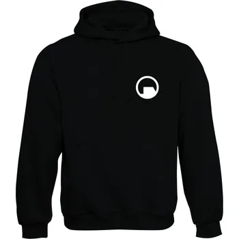 Pánská mikina Mikina s kapucí Black Mesa Research Facility Simple - černá