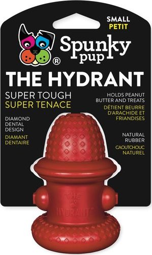 Spunky Pup Hydrant ze 100% přírodní gumy 8cm