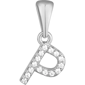 Přívěsek Stříbrný přívěsek iniciála písmeno P