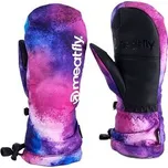 Meatfly dětské rukavice Slayer Purple Aquarel | Fialová | Velikost S