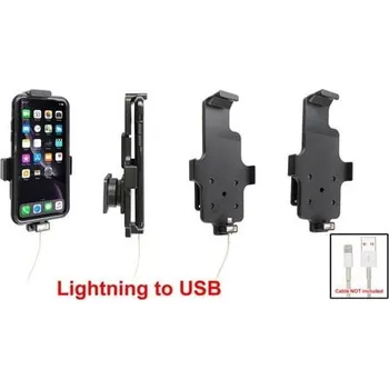 Brodit držák bez nabíjení s průchodkou na Apple-iPhone XR, 714091