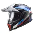 Helma na motorku LS2 MX701 Explorer C Frontier G. Black/Blue