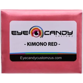 Lak na dřevo Kimono Red - Eye Candy Pigments Hmotnost: 5 g