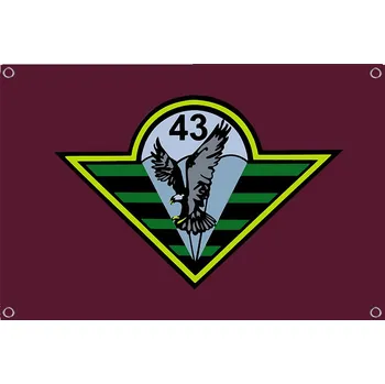 Krycí plachta Plachta Striker AČR 43. výsadkový prapor Chrudim - hnědá