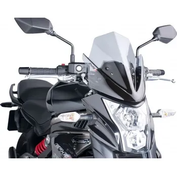 Puig Windshield New Generation Sport Kawasaki ER-6N (12-16) Čirá (W)