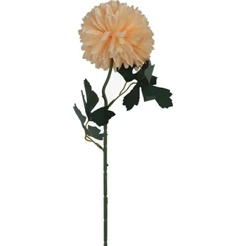 umělá květina Chryzantéma meruňková oranžová X5787-33