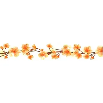 Tapeta Samolepící bordura třešňové květy žluté D58-031-2
