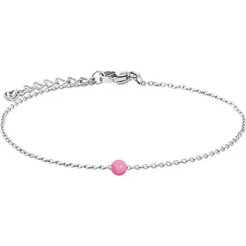 Náhrdelník NUBIS® Ocelový náramek s opálem - kulička 5 mm - NBP74-OP57