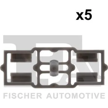 Lišta karosérie Klip, ozdobná / ochranná lišta FA1 10-40075.5