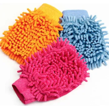 Mycí rukavice - Modrá