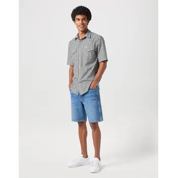 Pánská košile Pánská košile Wrangler Green 112350581 Velikost: M