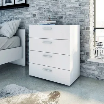 Předsíňová stěna Nábytek PEGAS s.r.o. Komoda PEDRO 071, Bílá