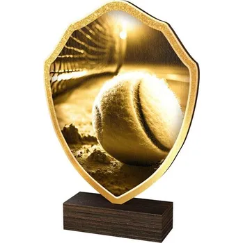 Poháry Bauer Dřevěná plaketa TFRW014 | Tenis