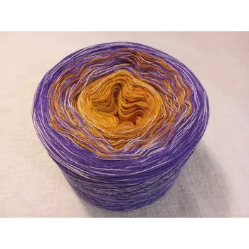 Příze Maceška merino 3-nitka 1200m (Duhové klubko Maceška merino)