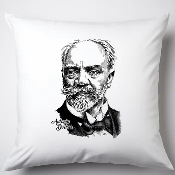 Polštář Polštář - Antonín Dvořák Typ povlaku: Plyš