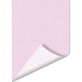 Kancelářský papír Papír A4, srdíčka starorůžový, 170 g - oboustranný