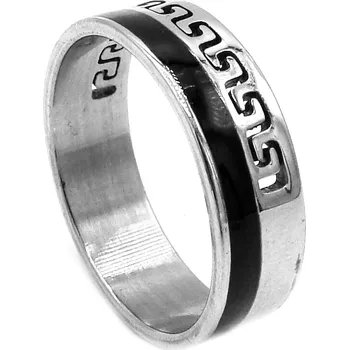 Prsten Steel Jewelry Prsten Chirurgická ocel RI240138 Velikost: 7 (EU: 54 - 56) dárkové balení zdarma