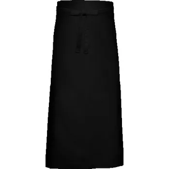 Pracovní zástěra Link Kitchen Wear Bistro zástěra X968 Black 100 x 100 cm
