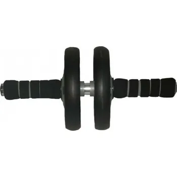 Posilovač kolečko dvojité B701 barva černo/šedá