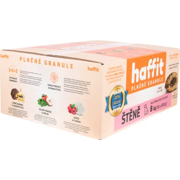 Krmivo pro psa Haffit plněné granule pro štěňata 3 kg