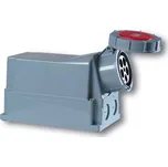 PCE Zásuvka 125A/400V 5-pól. IP67 nástěnná PC-145-6