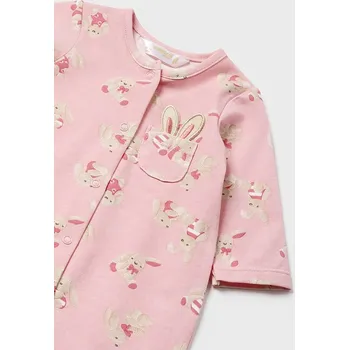 Kojenecký overal Mayoral 1707 růžový Rozměr: 6 - 9 měsíců, 75 cm