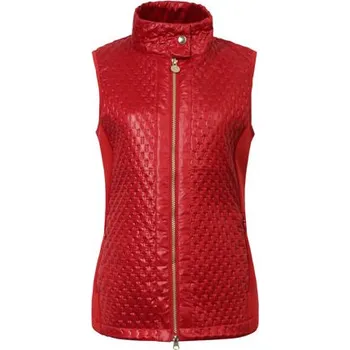 Dámská kombinovaná vesta Covalliero S/S 2023, červená velikost L
