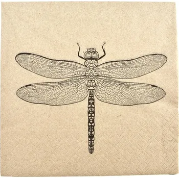 Papírový ubrousek Ubrousek, vážka, 1 ks