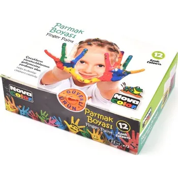 Výtvarná barva Prstové barvy, 12 x 25 ml