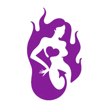 Samolepicí dekorace na vozidlo Sexy žena 004 pravá s ďáblem v těle (14 - fialová) SAMOLEPKA NA AUTO, NÁLEPKA, FÓLIE, POLEP, TUNING, VLASTNÍ TEXT, TISK, AUTOSAMOLEPKY.cz, POLEPY, OBRÁZEK, LOGO, 3D STICKERS