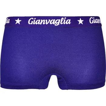 Trenýrky Dámské boxerky Gianvaglia nižší jednobarevné 8037 Barva/Velikost: fialová / S/M