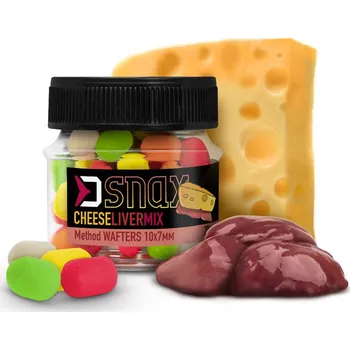 Boilies DELPHIN Nástraha MIX D SNAX WAFT příchuť /hmotnost: mango-broskev/20g