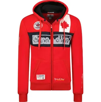 Pánská mikina CANADIAN PEAK mikina pánská FLASHY MEN L červená