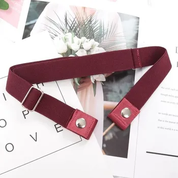 Opasek Pružný dámský opasek beze spony - VČELA-21