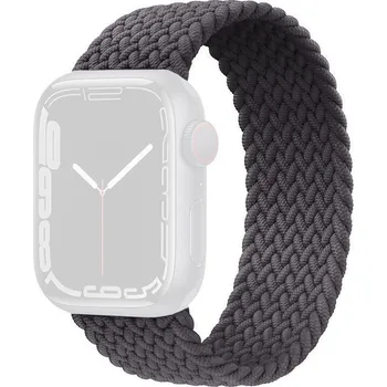 Řemínek na hodinky Textilní řemínek Ricardo (pro Apple Watch 38/40/41mm), šedý