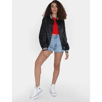 Pánský bomber Brave Soul Bunda bomber LJK-FRANCES Černá Straight Fit 12