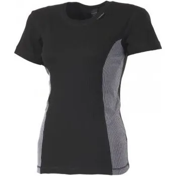 Triko s krátkým rukávem PROGRESS Micro Light dámské černá Velikost: XL