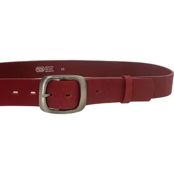 Opasek PENNY BELTS Kožený opasek 99V290 červený - 105 cm