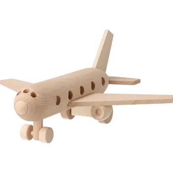 Dřevěná hračka Dřevěné dopravní letadlo