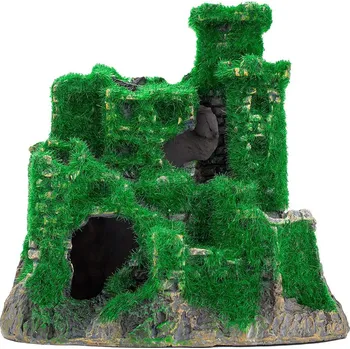 Dekorace do akvária Happet Ruiny pokryté mechem - Dekorace do akvária