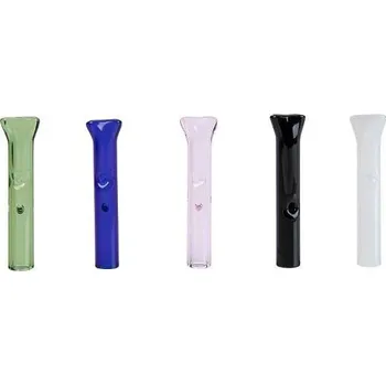 Weed Star Dlouhý skleněný filtr, plochý, 1 ks