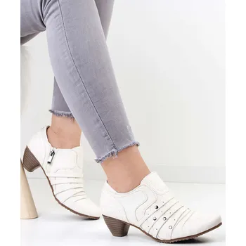 Dámské polobotky Super in Polobotky na podpatku 5152WH Velikost: 37