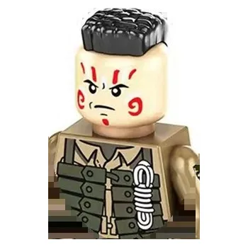 Stavebnice LEGO Stavební vojenské figurky | Styl Lego - JA001