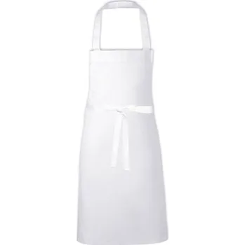 Pracovní zástěra Link Kitchen Wear Grilovací zástěra X993 White 73 x 80 cm