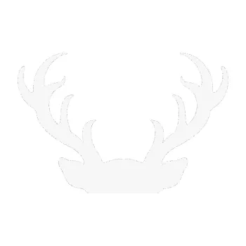 Samolepící dekorace Jelen trofej 003 (09 - bílá) SAMOLEPKA NA AUTO, NÁLEPKA, FÓLIE, POLEP, TUNING, VLASTNÍ TEXT, TISK, AUTOSAMOLEPKY.cz, POLEPY, OBRÁZEK, LOGO, 3D STICKERS