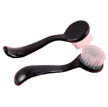 Umělé nehty Kartáček na oprašování nehtů jemný černý