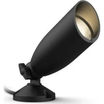 Venkovní osvětlení WiZ venkovní zemní spotové Low Voltage LED svítidlo 1x 5W 270lm 2700-5000K RGB IP44, černé