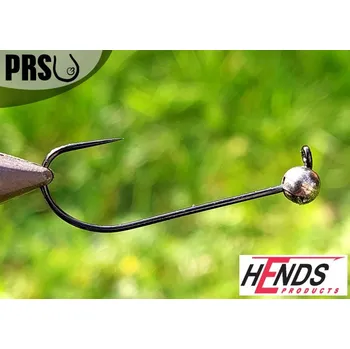 Rybářský háček Tungstenová jigovka HENDS velikost 2 barva Black - 1,3g