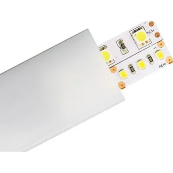 LED lišta AL lišta U11 - povrchová 1m a 2m hliníková lišta, difuzor, koncovky a montážní úchyt lišty Provedení: Difuzor zasouvací opál 2m